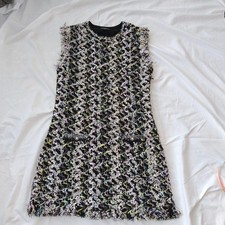 CHANEL Tight Mini Dress Size S Knee Length Elegant Designer Fashion  SR2058