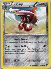 Pokemon TCG Bisharp 82/146 XY Rev Holo MP