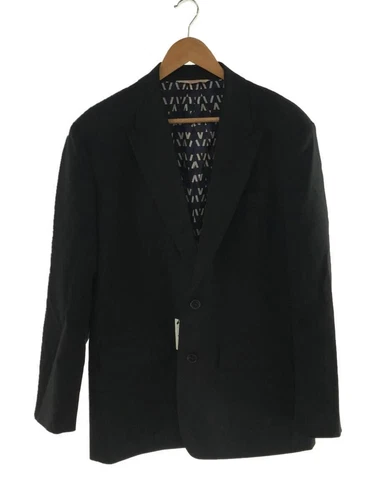 VALENTINO GIACCA SARTORIALE BLAZER MONOPETTO 48 LANA Nero