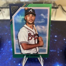 2022 Topps Gallery Matt Olson #36 Green Foil Parallel /125 - Atlanta Braves