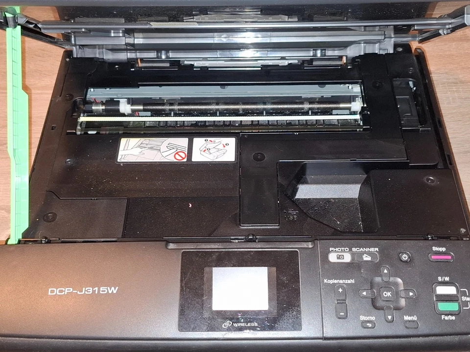 ❇️ Defekter Drucker ⭐️ Brother DCP-J315W ↔ Ersatzteilspender ► Bastler ❇️ - Bild 2 von 4