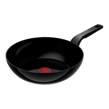 NEW Tefal Renew Induction Ceramic Wok Black 28cm