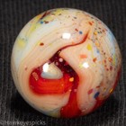 D.A.S. FRITTY LUTZ LADEN Swirl Marble 23/32" Mint Hawkeyespicks sg — photo 4