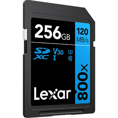Lexar High-Performance 800x PRO BLUE Series 256 GB SDHC Memory Card 2 Pack - 第 4/4 張圖片