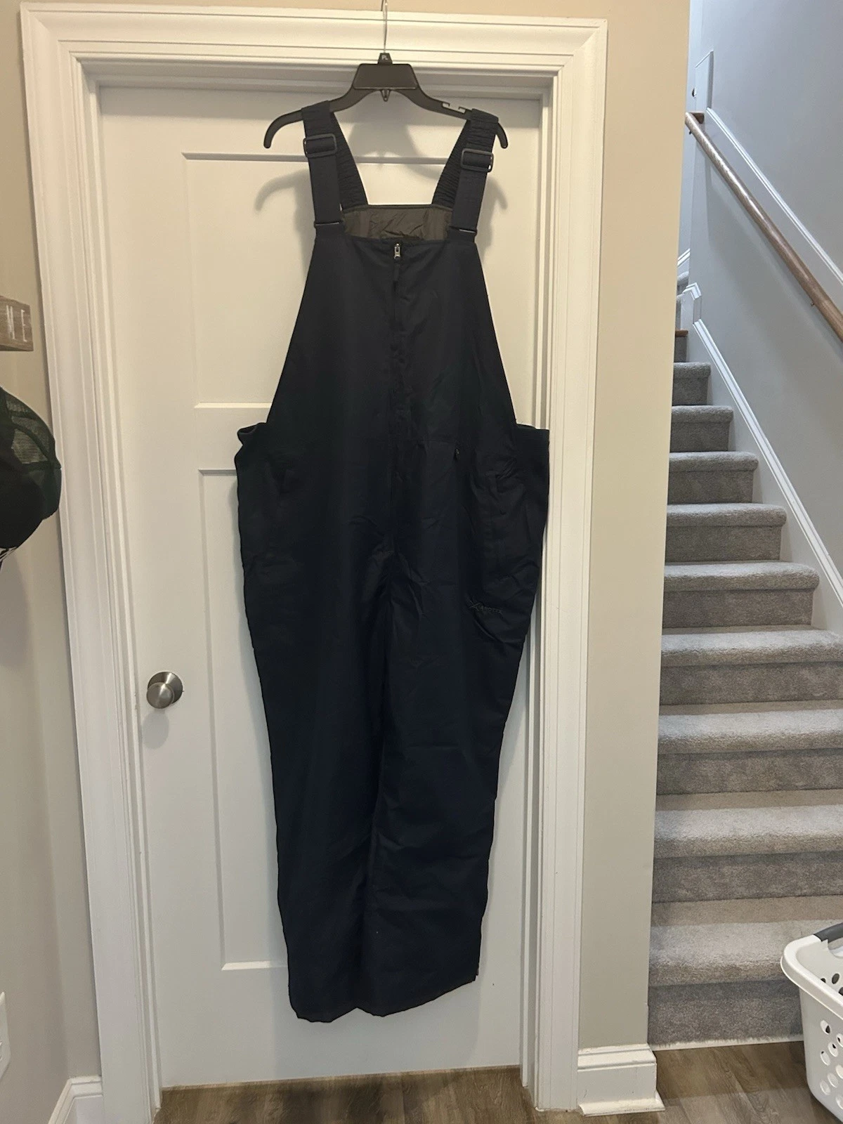 Arctix Mens Essential Insulated Snowpants Snow Bib Overalls Navy Blue Size 4XL