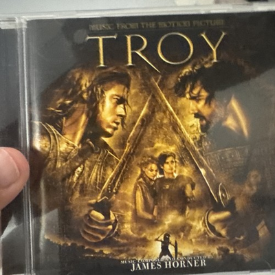 #ad #ad JAMES HORNER TROY SOUNDTRACK CD $7.99