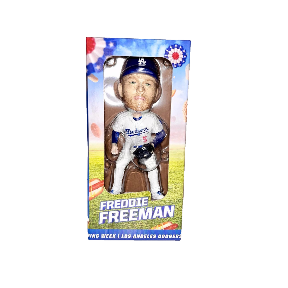 ☆たく☆ Dodgers Freddie Freeman ボブルヘッド人形 Freddie Freeman Los Angeles Dodgers Superstar Series