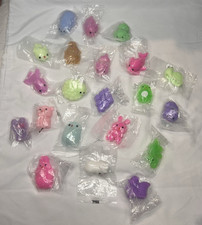 Lot of 20 Mochi Squishy Toys   Assorted Animals   Stress Relief Fidgets Favors