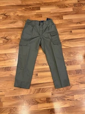 Propper Tactical Pants Canvas Military Cargo Olive Green Mens 36x30 NWT