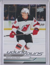 2024-25 Upper Deck Series 2 Young Guns Brian Halonen #452 New Jersey Devils