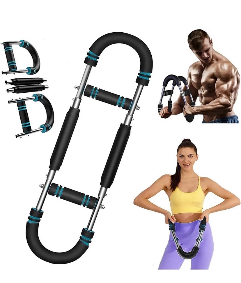 Entrenador de brazo Shaker Twister, expansor de pecho ajustable ideal para fitness en casa