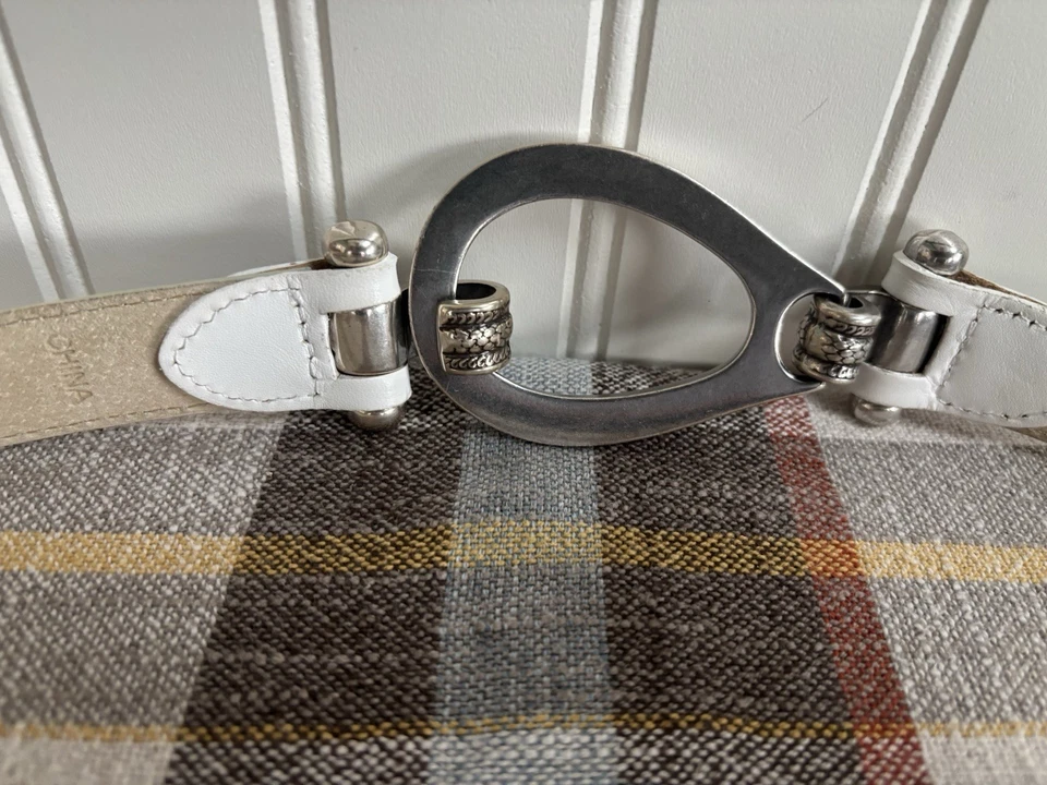 Cinturón deslizante ajustable Chico's para mujer blanco talla M/L Foto 4 de 4