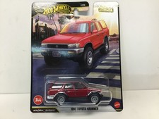 2026 HOT WHEELS PREMIUM BOULEVARD #144 1993 TOYOTA 4RUNNER METALLIC BURGUNDY RED