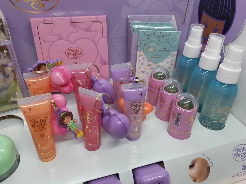 Polly Pocket Limited Edition Essence Make Up Beauty lipgloss fixierspray - Bild 2 von 4