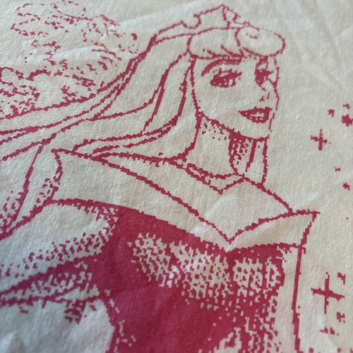 Funda de Almohada Marca Disney Cenicienta Doble Cara Rosa Blanco Corbatas de Guinga. Uno - Imagen 3 de 11