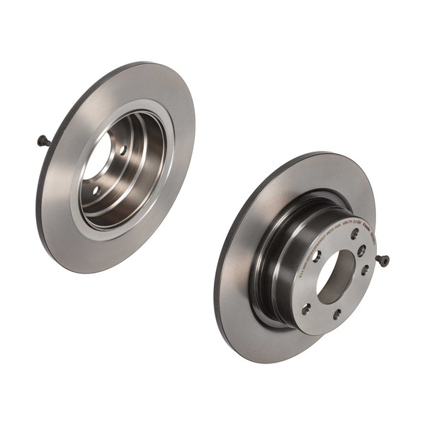 Brembo 2 Bremsscheiben Coated Disc Line Voll 296 Mm (08.A205.11) |-image