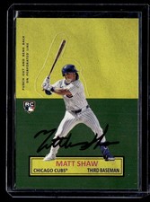MATT SHAW 2025 TOPPS ARCHIVES STAND UP RC CHICAGO CUBS #64SU-20