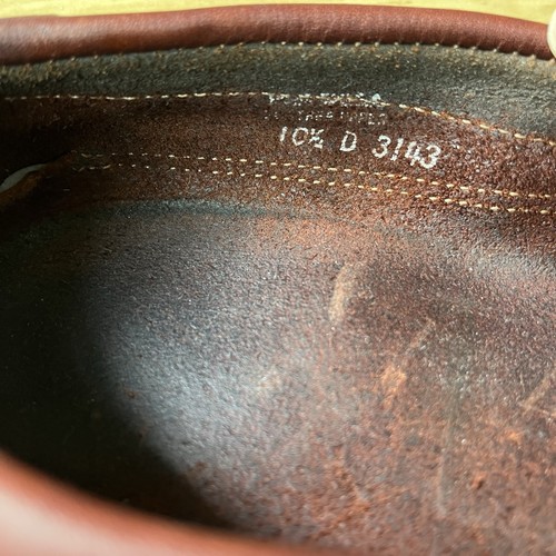 Scarpe mocassini mocassino uomo Gokey taglia 10,5 D in pelle marrone suola morbida - Foto 4 di 7