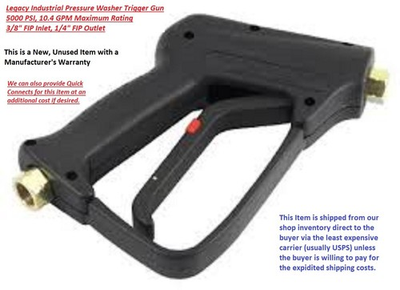 #ad #ad Pressure Washer Trigger Gun Legacy Ind. 5000 PSI 10.4 GPM 3 8quot; Inlet 1 4quot; Out $59.95