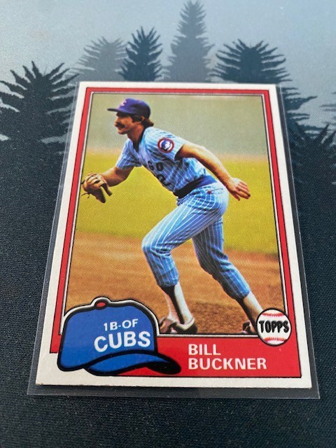 1981 Topps - Bill Buckner #625 - FREE SHIPPING