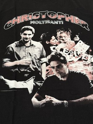 Sopranos Christopher Moltisanti Rap Shirt Men s Large Mob Syndicate