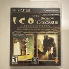 The Ico & Shadow of the Colossus Collection Remastered PS3 Manual Included CIB