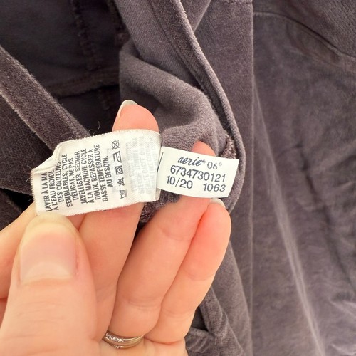 Aerie Charcoal Jumpsuit Large - Picture 8 of 8