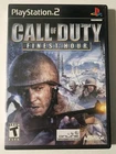 Call of Duty: Finest Hour (PlayStation 2, 2004) Complete Tested Working