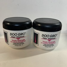 2 Pack Doo Gro Hair Vitalizer Triple Strength Severely Damaged Hair 4 oz Each