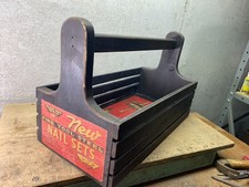 Vintage Wood Millers Falls Tool Caddy Tray