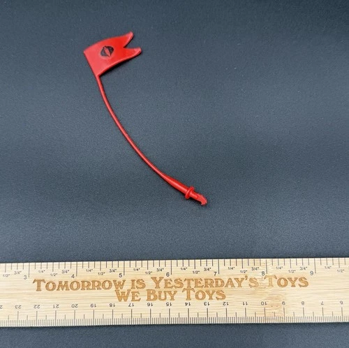 VINTAGE 1986 GI JOE COBRA STUN Flag Pennant Original Part Accessory Unbroken