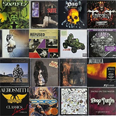 Hardrock,  Rock und Punk  CDs - Gut bis sehr gut erhalten NEUE CDs hinzugefügt!
