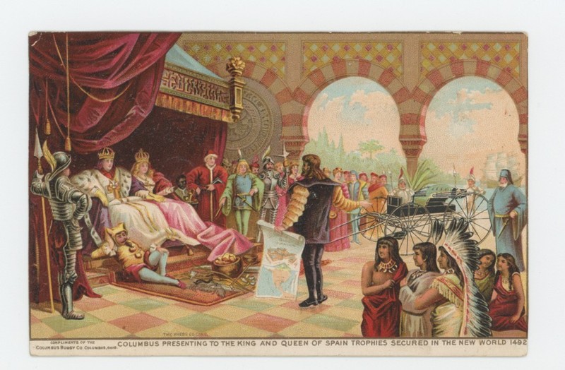 Mr Fancy Cancel Columbus Buggy Co Columbus Ohio Vintage Ad Card #881