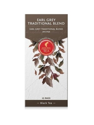 JULIUS MEINL | Earl Grey Traditional Blend - 25 tea bags | Imported Tea Bags