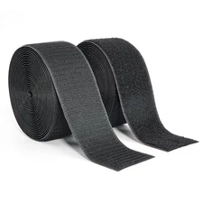 2in x 15ft | Sew On Hook and Loop Strips for Fabric | Non-Adhesive Hook & Loo...