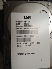 Fujitsu White Label LMG SCSI ULTRA160 18.4Gb ...