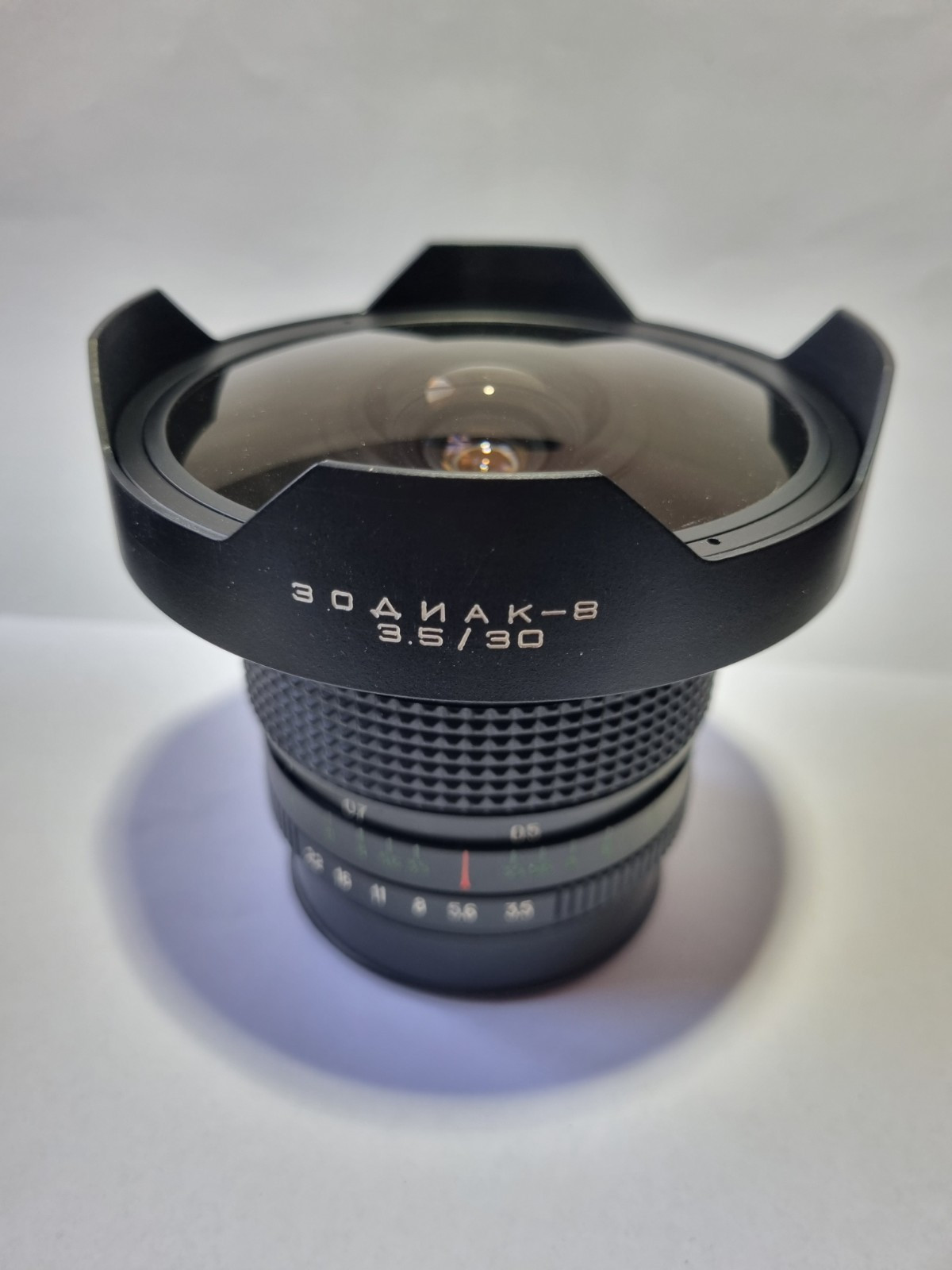 ARSAT Zodiak-8 obiettivo 30mm f/3.5 fisheye 180° + filters +