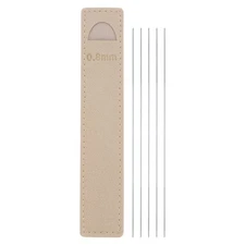 5Pcs, Extra Fine Knitting Needles 0.8mm Dia 14cm Length Mini Double Pointed