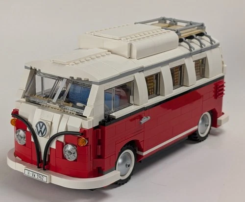 LEGO Creator Sculptures Volkswagen T1 Camper Van (VW Bus) 10220 Used Retired