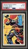1966 TOPPS USA BATMAN B Series BLUE BAT BACK #34 A Fatal Jou