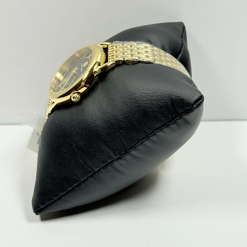 Tory Burch Ravello TBW7213 Black Dial Yellow Tone Bracelet Women’s Watch - Image 3 of 4