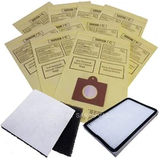 10 Bags for Kenmore Progressive Canister Vacuum Cleaner 5055 C EF1 CF1 Filter 