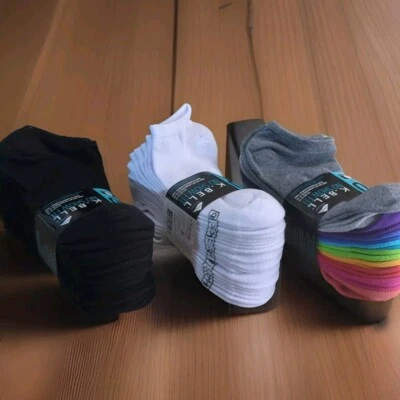 K. BELL K Bell No Show Socks UK Size 3 to 8 with 3 Options christmas gift secret santa