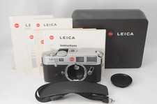 ☆329☆ TOP MINT in Box LEICA M6 TTL 0.72 Silver 35mm Film Camera From JAPAN