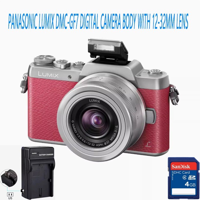 lumix　DMC-GF7 Panasonic Lumix DMC-GF7 Mirrorless Micro Four Thirds DMC-GF7KK