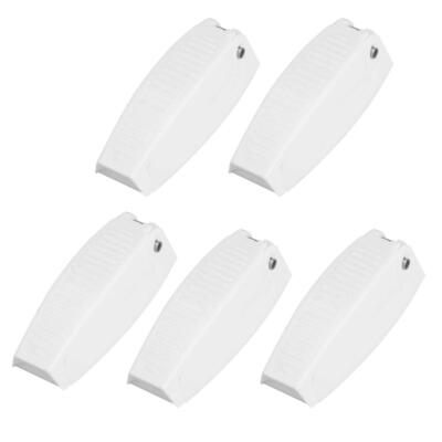 White RV Door Catch Holder ABS Hatch Camper Trailer Use Secure Lock Hold