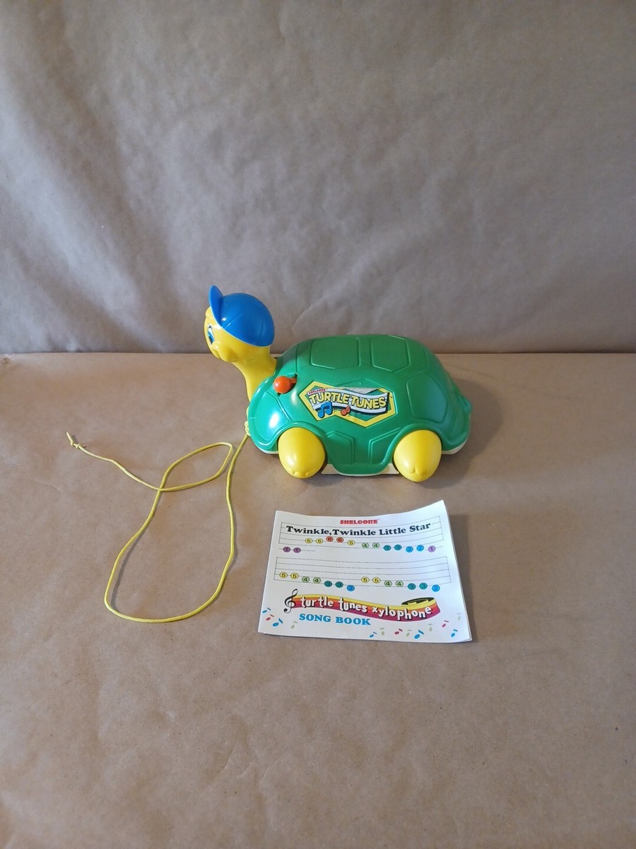 Vintage Turtle Tunes Xylophone (Model 02307) by Shelcore (1985