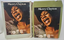8 TRACK TAPE  - MERRY CLAYTON - MERRY CLAYTON -  8 TRACK CARTRIDGE