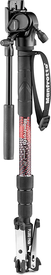 Manfrotto Element MII Video Kit Aluminium Fluid Monopod with Video Head, Slim an - Image 4 of 4