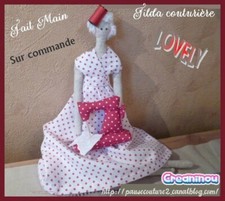 poupée Tilda couture